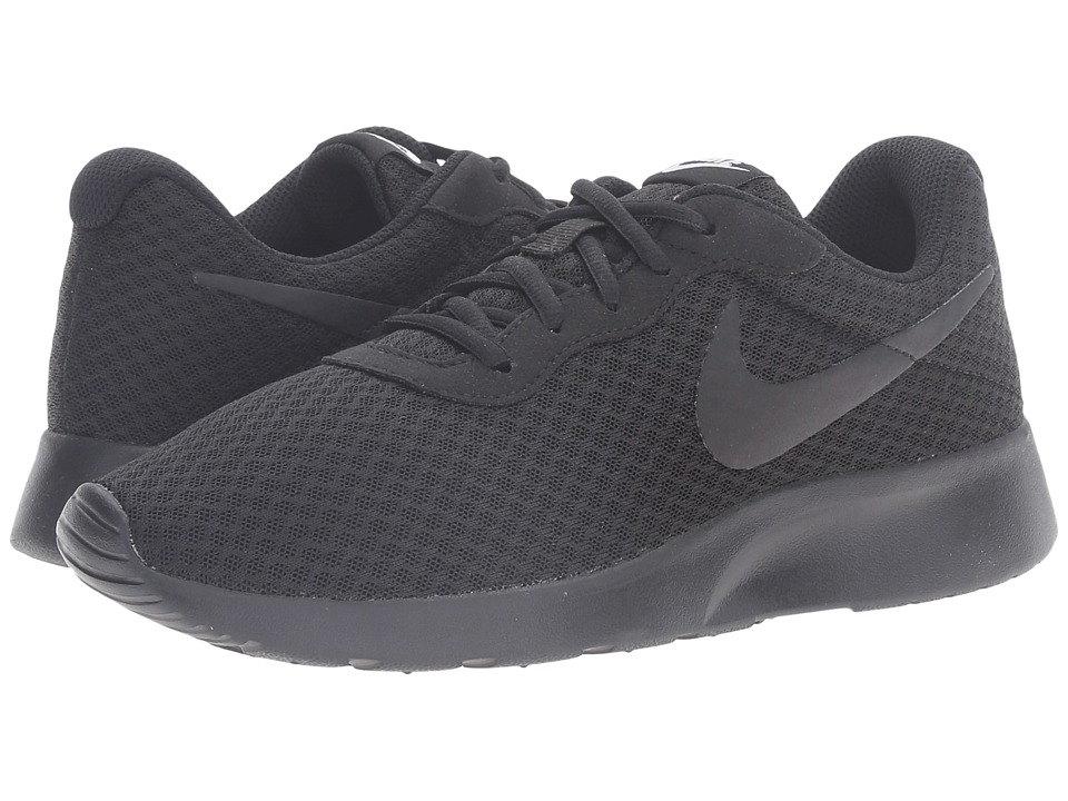 Nike Tanjun (Black/Black/White) Women's Running Shoes