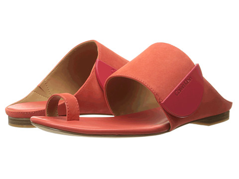 calvin klein coral heels