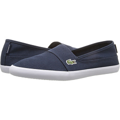 lacoste women's marice canvas slip on