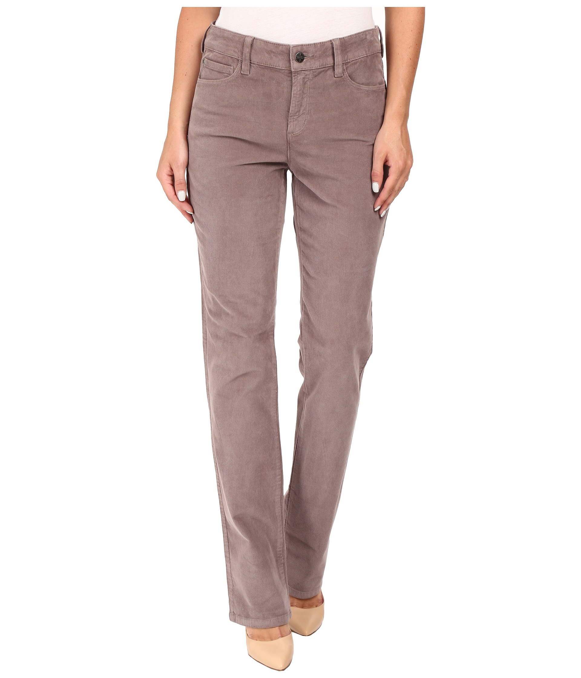 NYDJ Marilyn Straight Jeans in Corduroy - Zappos.com Free Shipping BOTH ...
