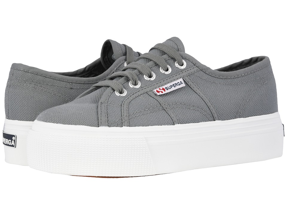 Superga 2790 Acotw Platform Sneaker (Grey Sage)