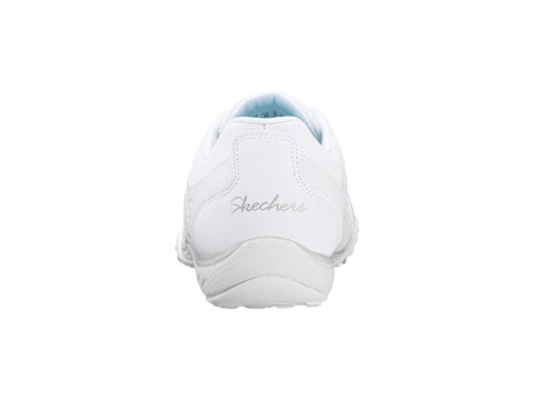 skechers white breathe easy