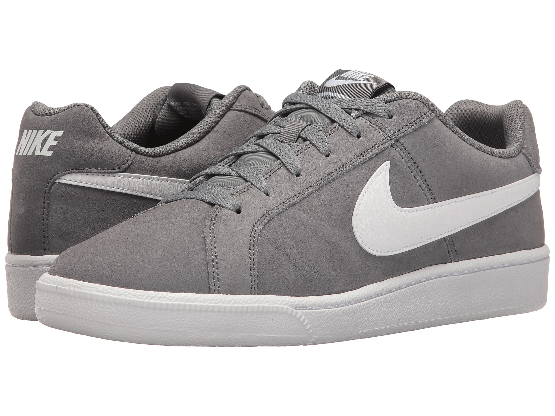 grey nike court royale