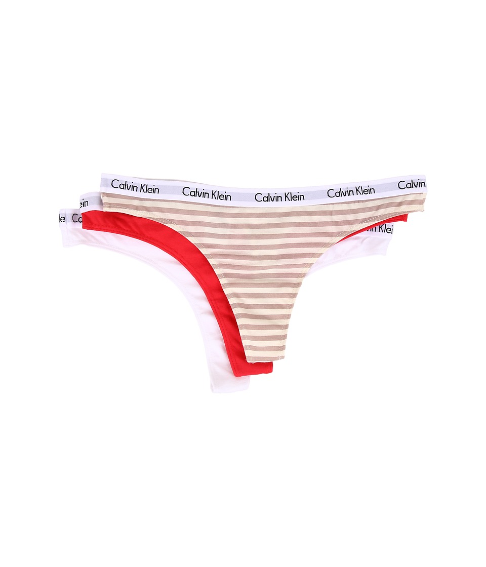 Calvin Klein Underwear - Carousel 3-Pack Thong  Women's Underwear