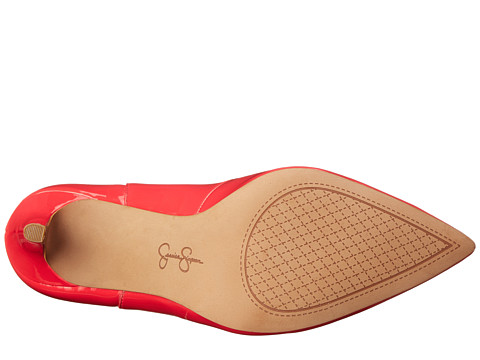 jessica simpson coral heels