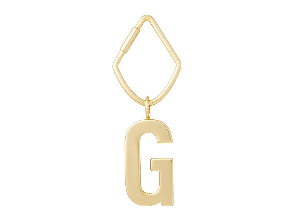 UPC 723764505542 product image for Fossil - Letter Bag Charm (Gold-G) Bags | upcitemdb.com