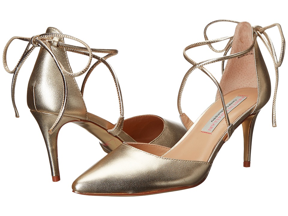 Kristin Cavallari Opel Lace-Up Pump (Light Gold) High Heels