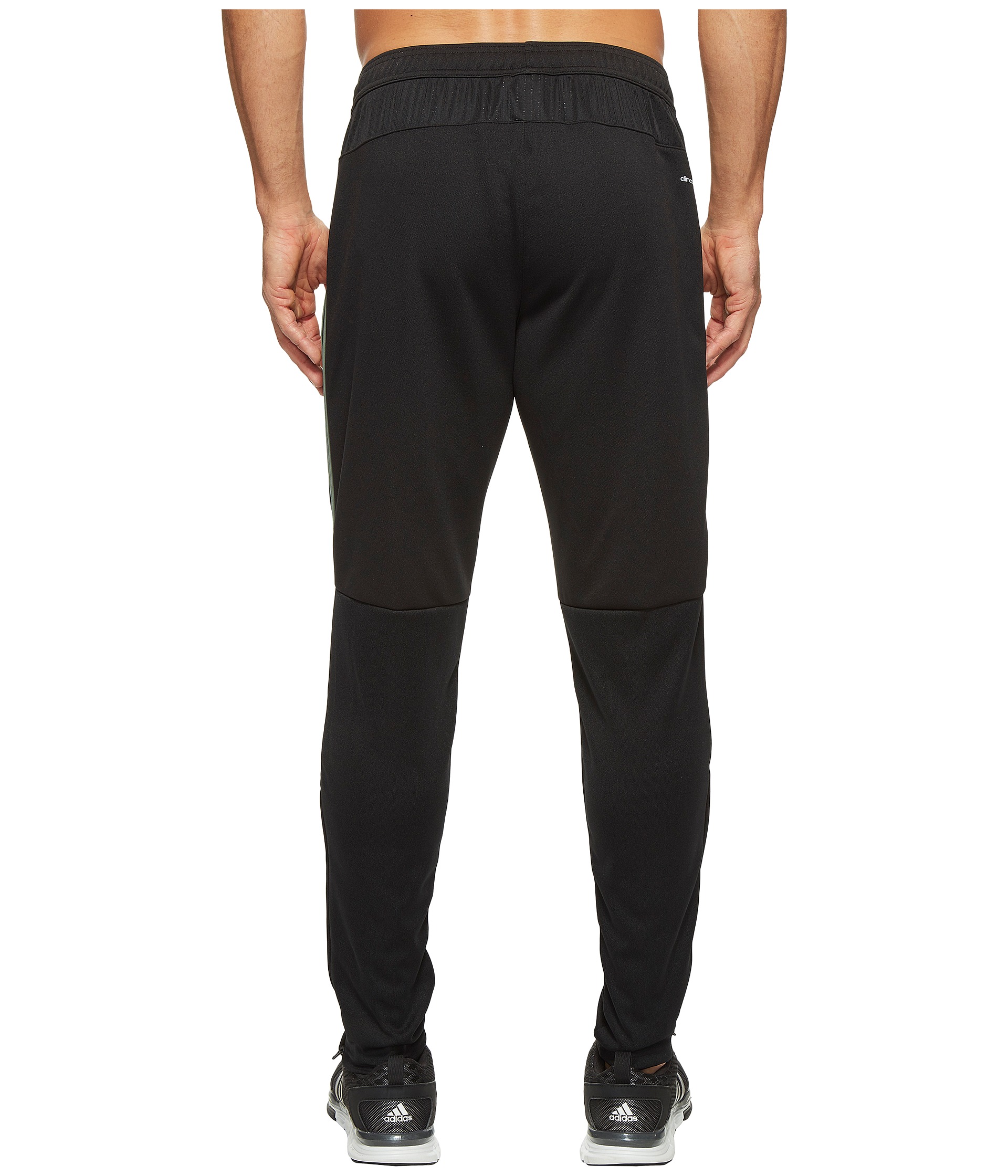 white tiro 17 pants