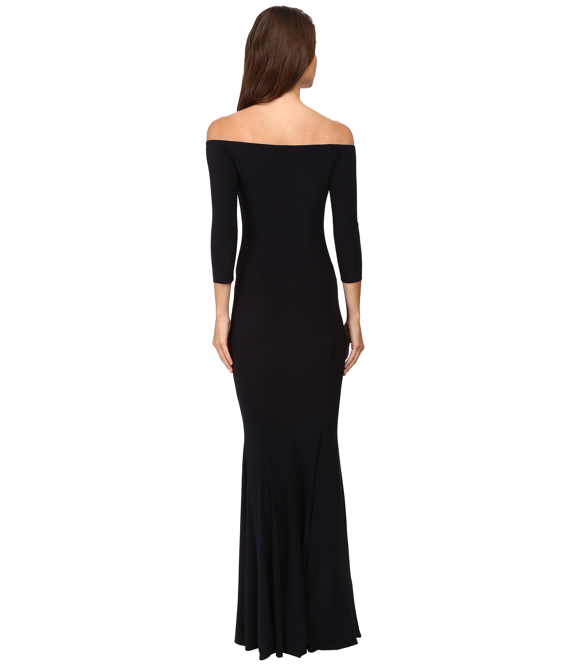 KAMALIKULTURE by Norma Kamali Off Shoulder Fishtail Gown at Zappos.com