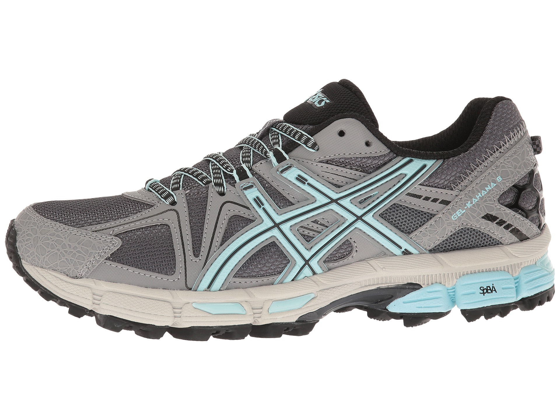 asics gel kahana 8 mens silver