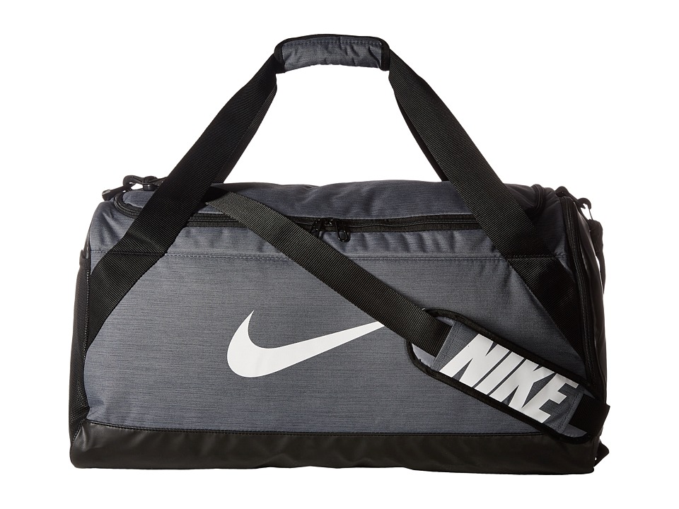 Nike Brasilia Medium Duffel Bag Flint Grey Black White Bags Nike Brasilia Medium Duffel Bag Flint Grey Black White Bags