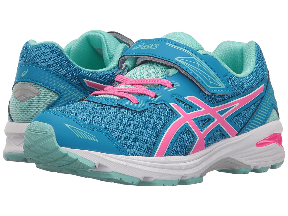 asics pink blue