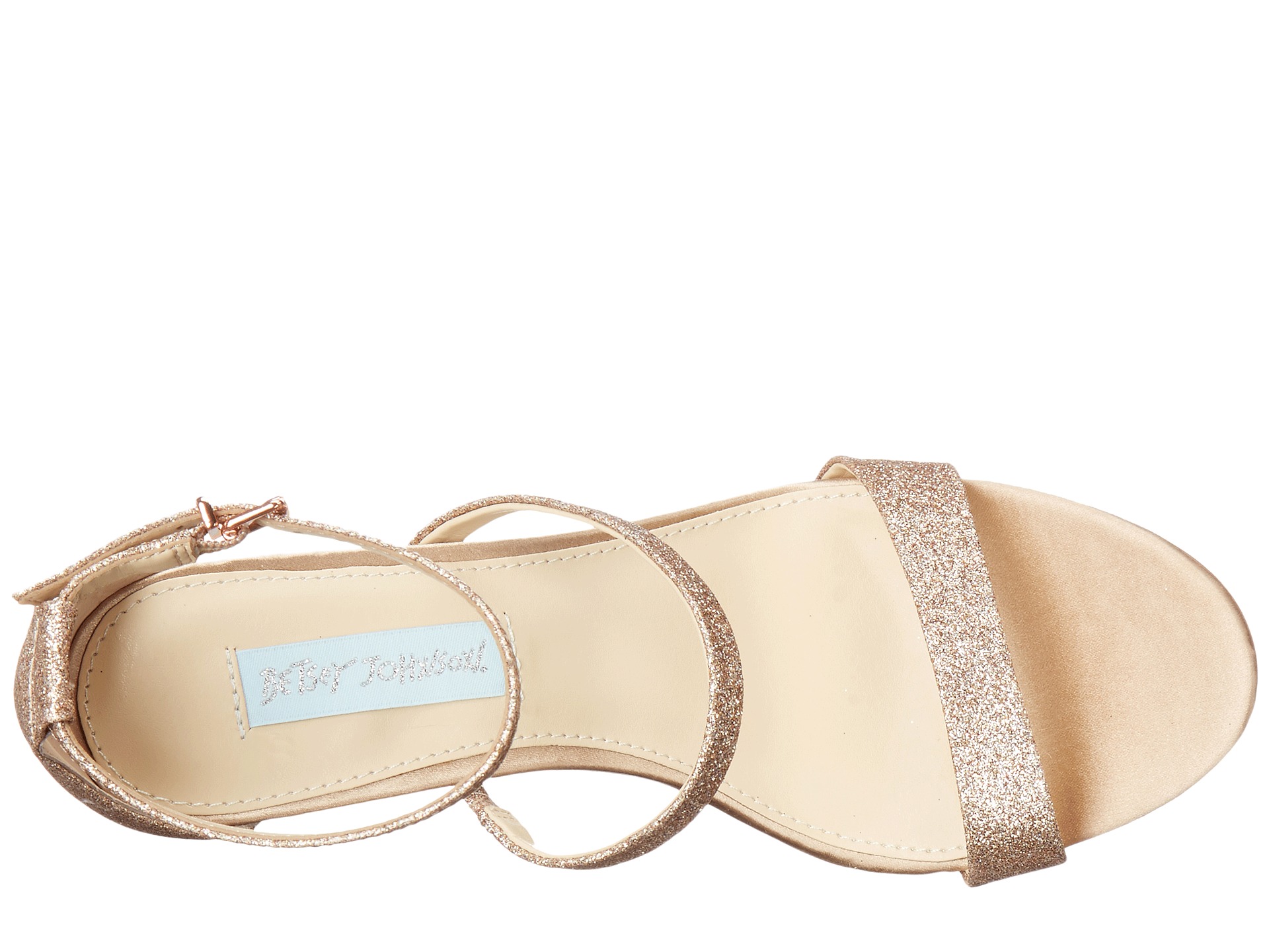blue by betsey johnson champagne