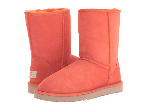 brown and orange uggs