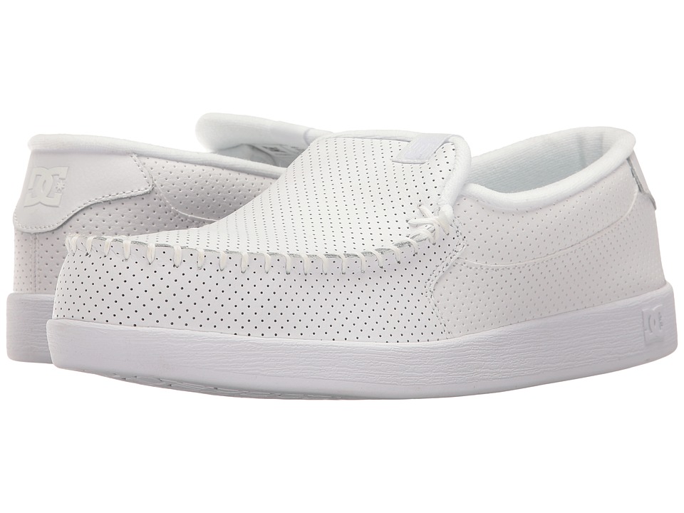 DC - Villain (White) Mens Skate Shoes