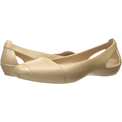 zappos gold flats