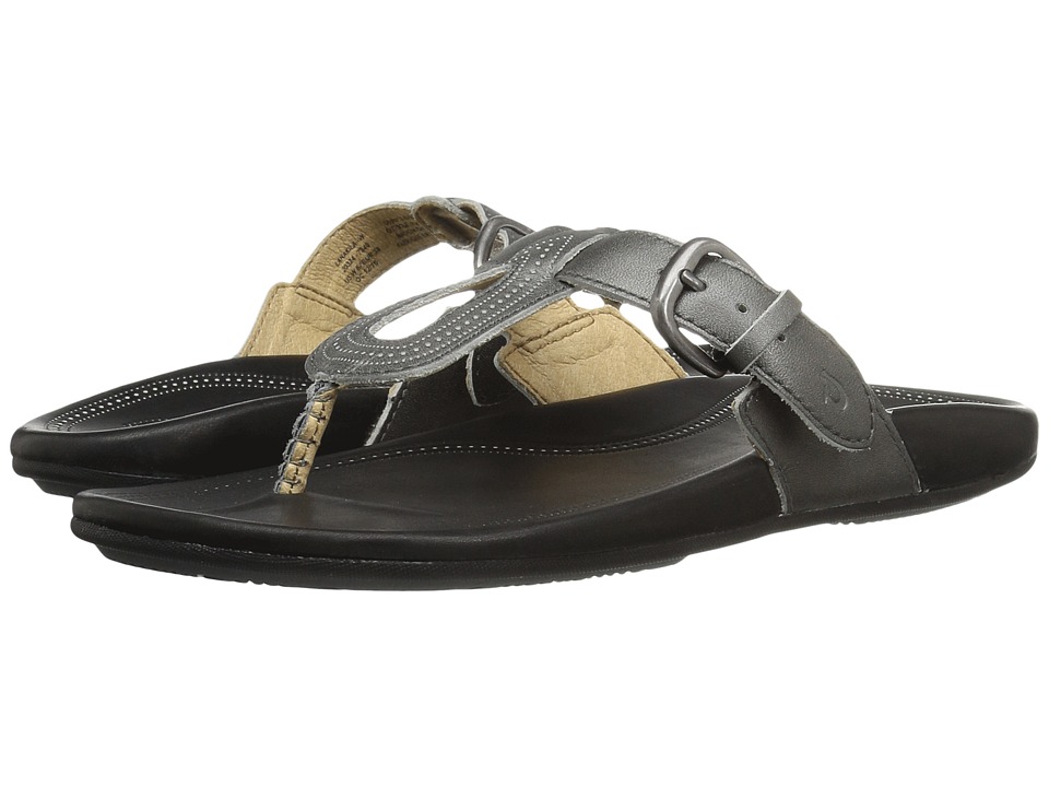 OluKai Lanakila (Pewter/Black) Women