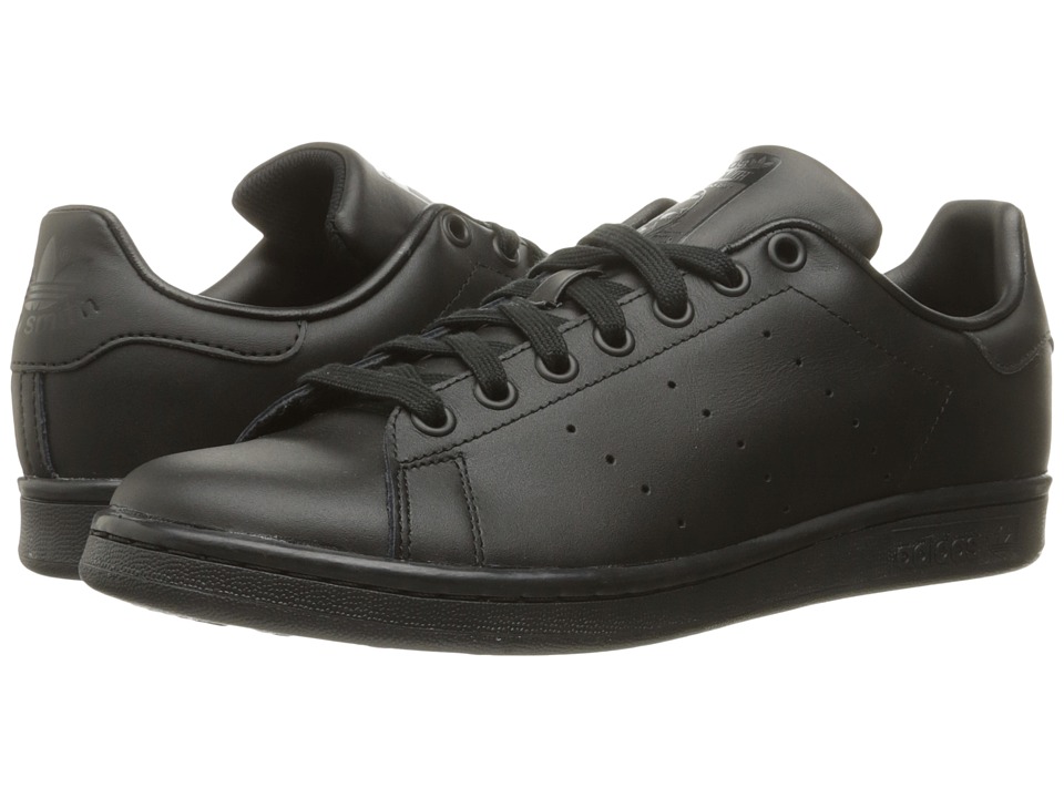 adidas Originals - Stan Smith (Black 1/Black 1/Black 1) Mens Tennis Shoes