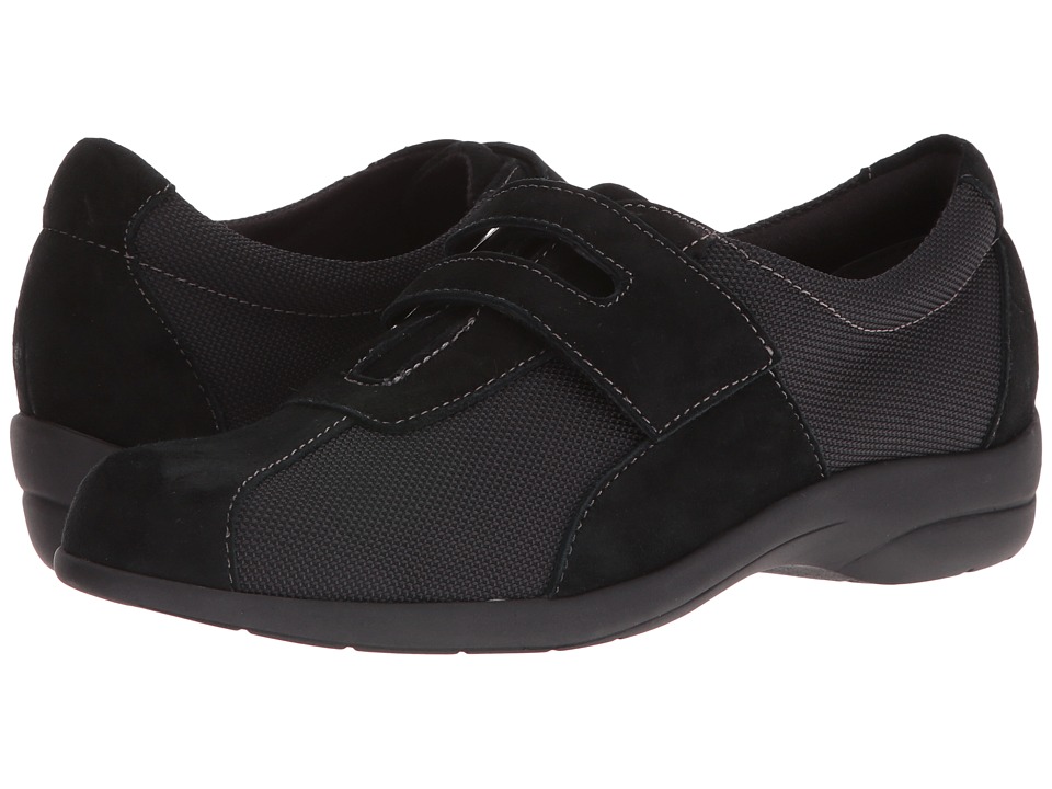 Munro Joliet (Black Fabric/Kid Suede) Women's Shoes
