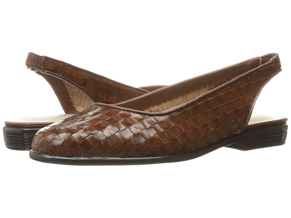 Trotters Lucy (Cognac) Women's Shoes