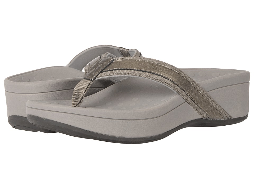 VIONIC High Tide (Pewter Sheep Nappa) Sandals