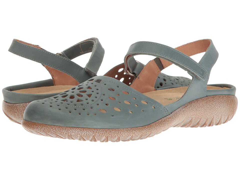 Naot Arataki (Sea Green Leather) Women's Shoes