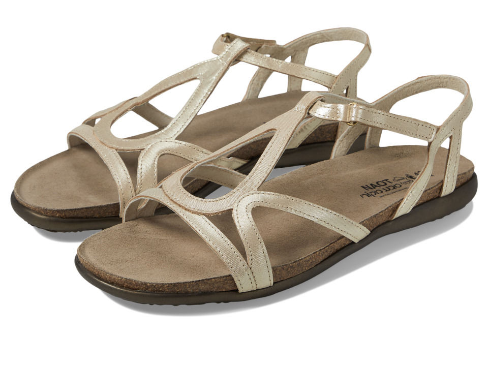 Naot Dorith (Gold Threads Leather) Sandals