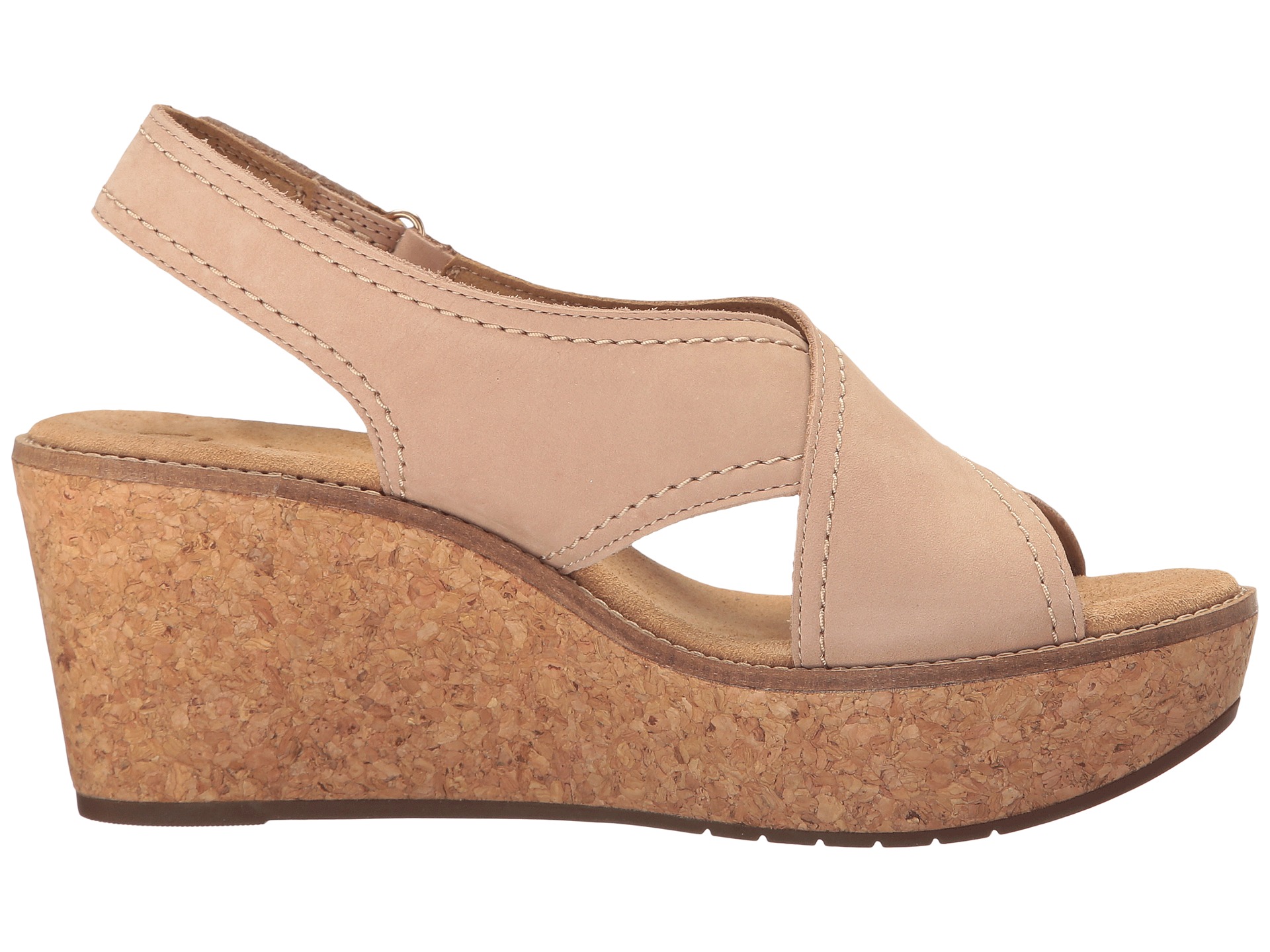 clarks aisley tulip wedge