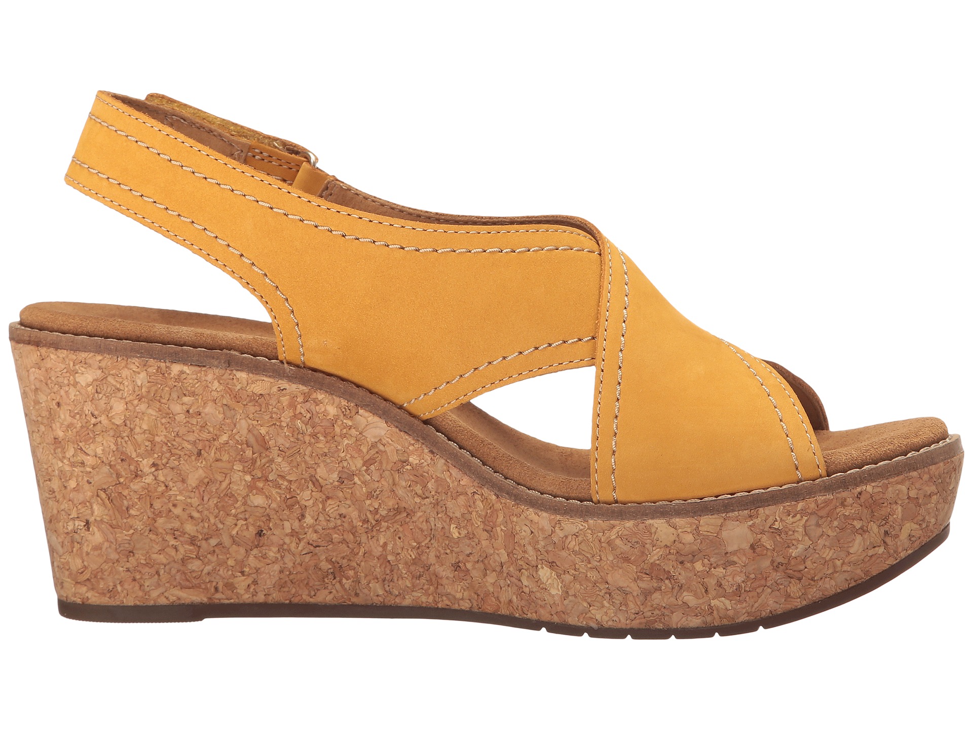 clarks aisley tulip wedge