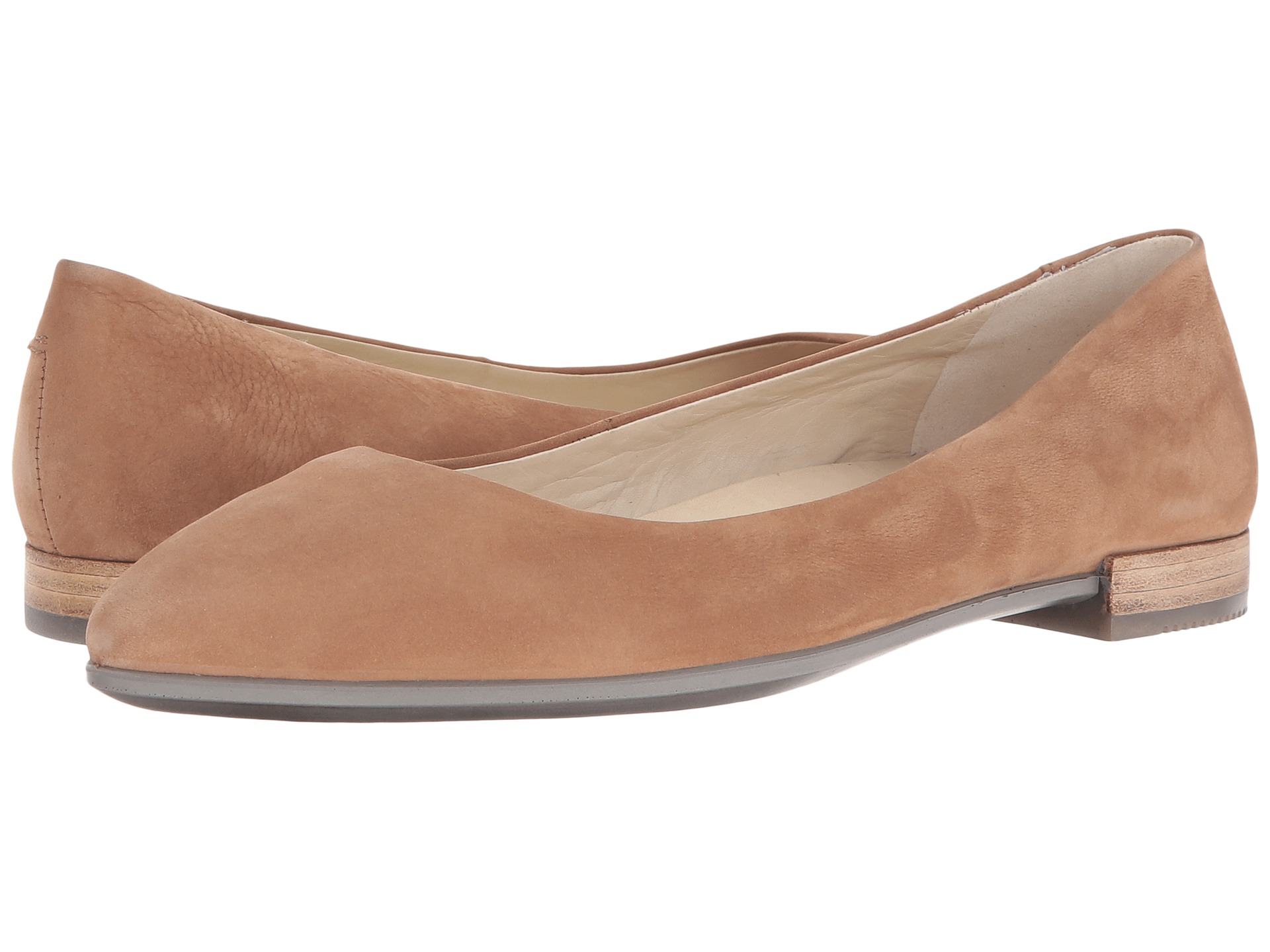 ecco ballerina flats