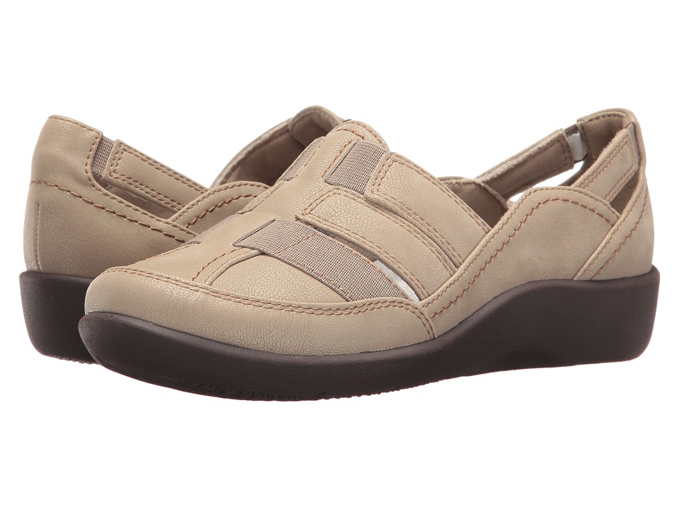 Clarks Sillian Stork (Sand/Sable Brown) Sandals