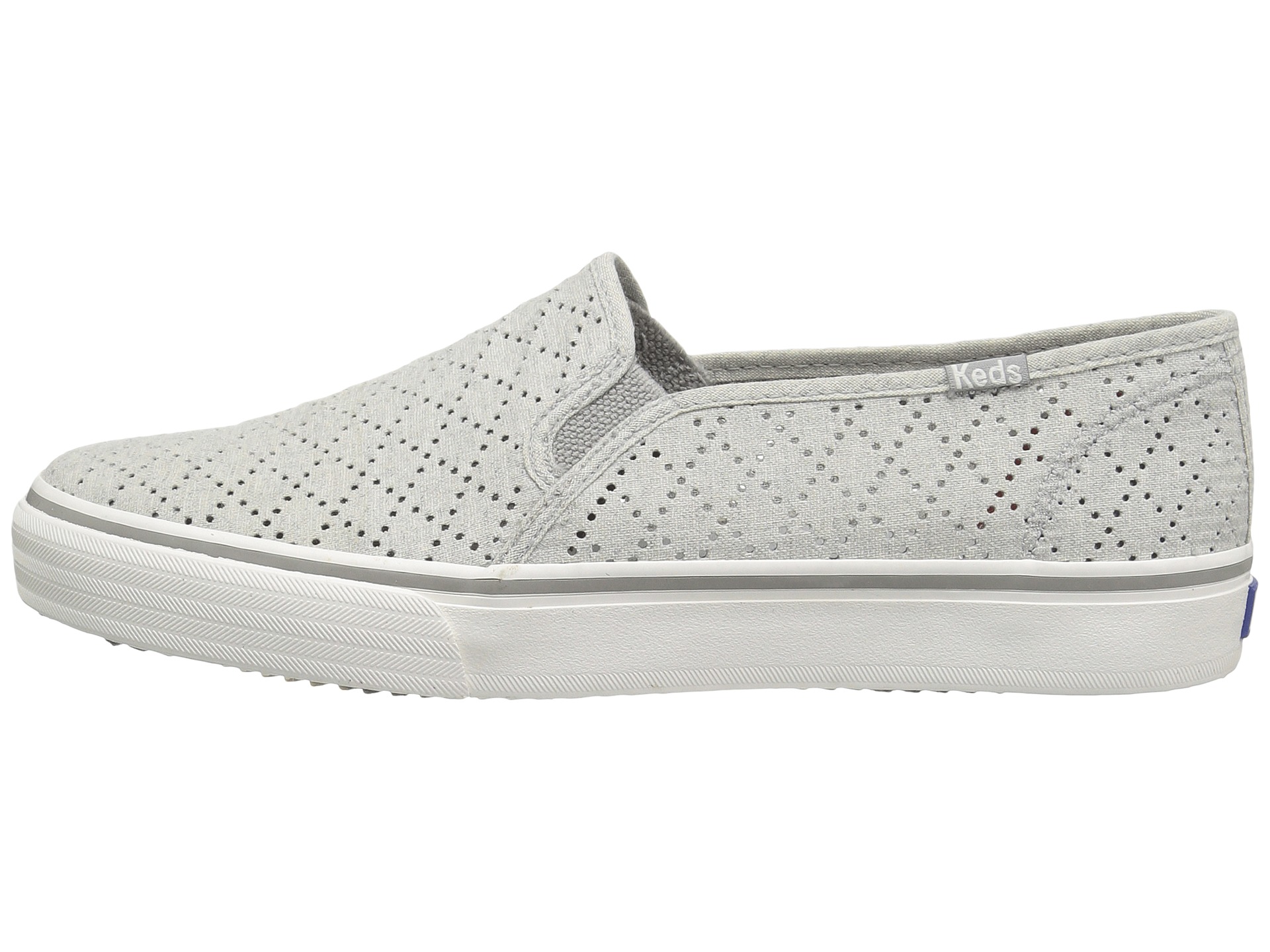 Keds Double Decker Perforated Canvas at Zappos.com