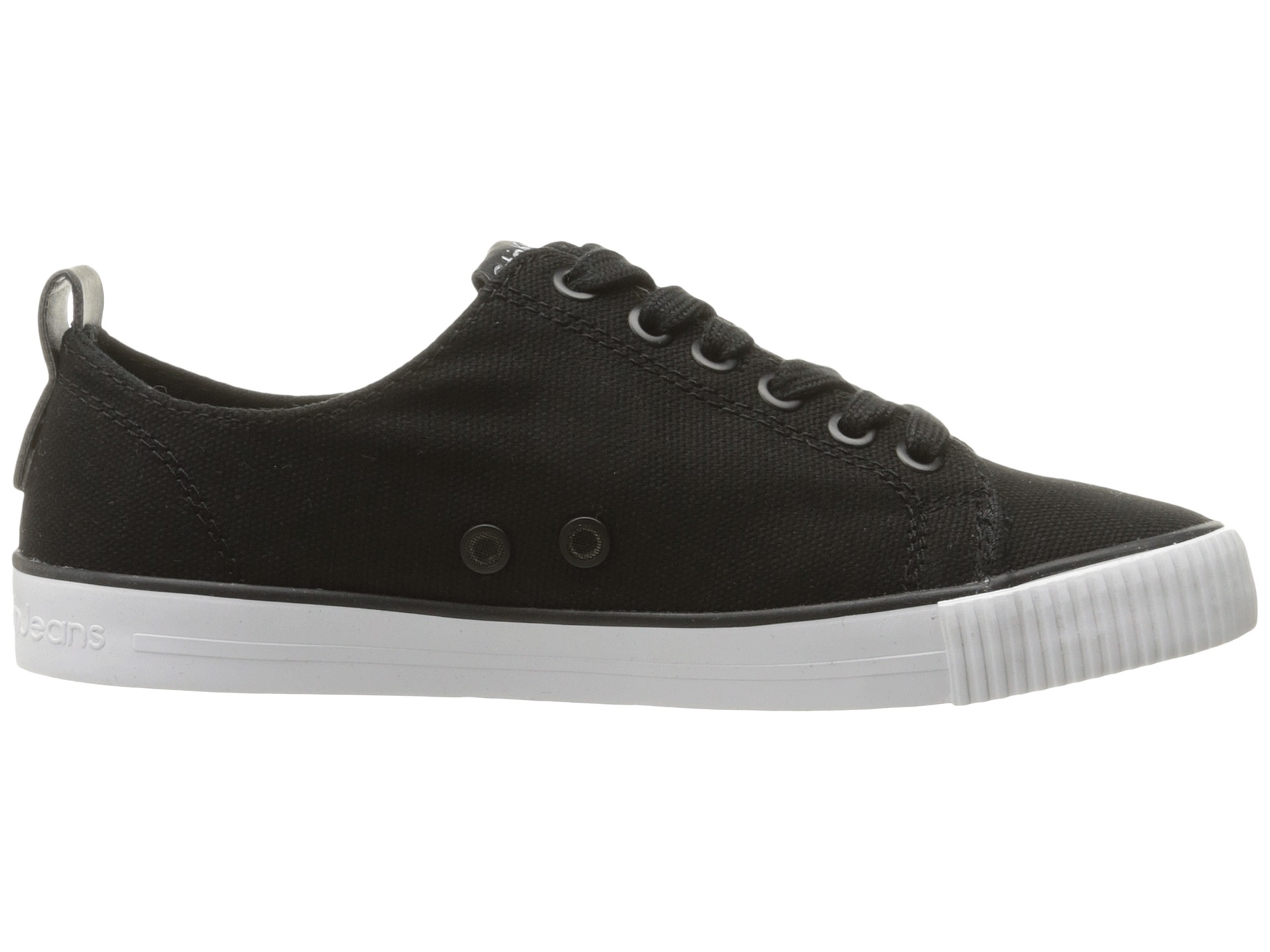 calvin klein dora canvas trainers
