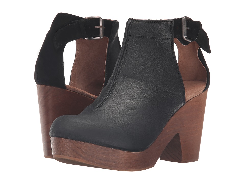 Free People Amber Orchard Clog (Black) Clogs