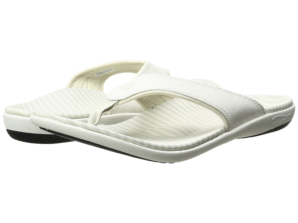 Spenco Canvas Stripe (Powder) Sandals