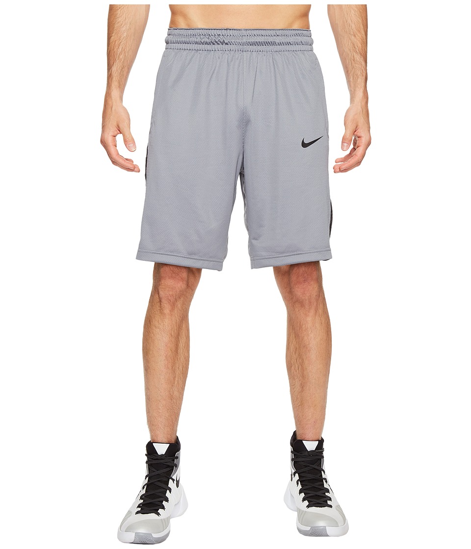 gray nike basketball shorts