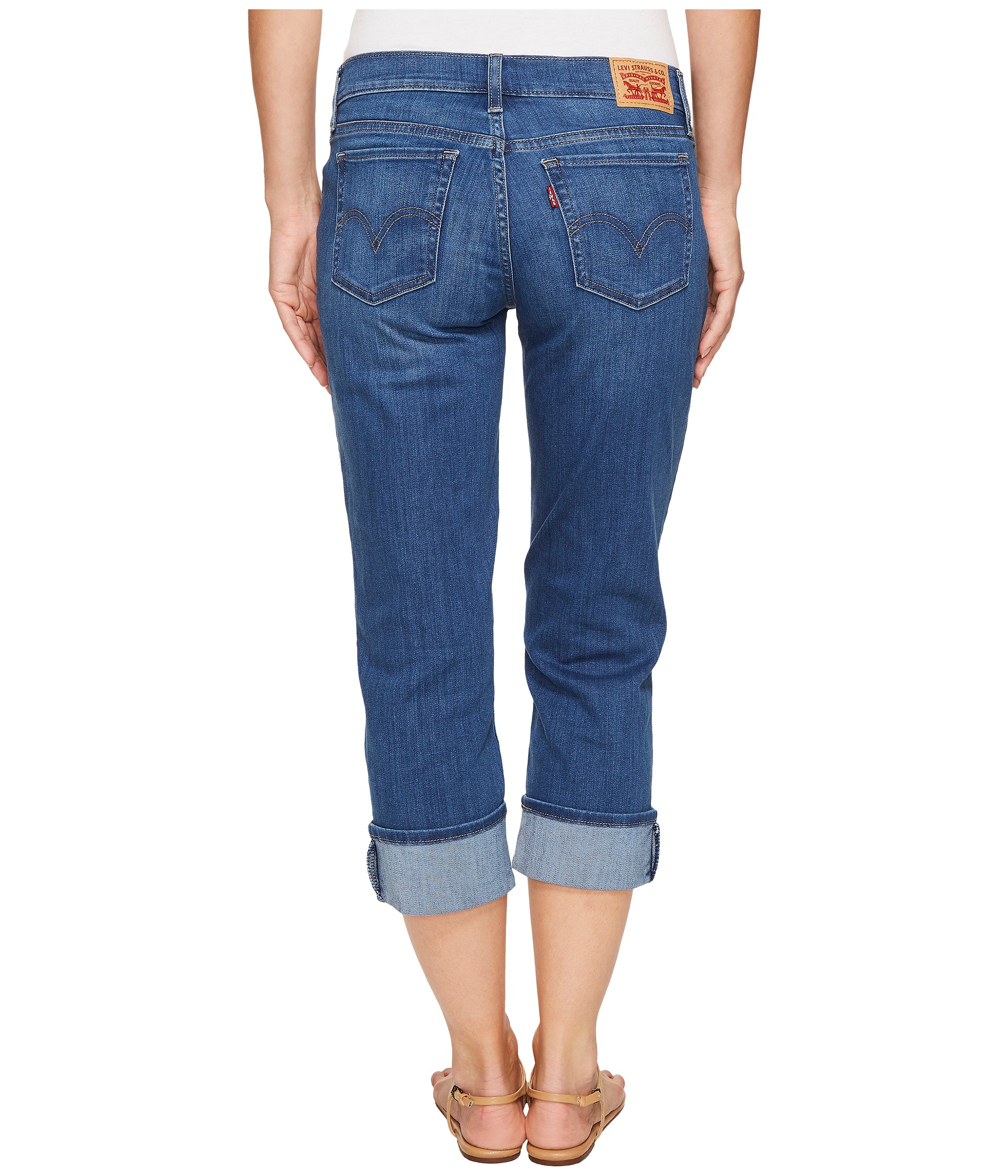 levi capris jeans petite