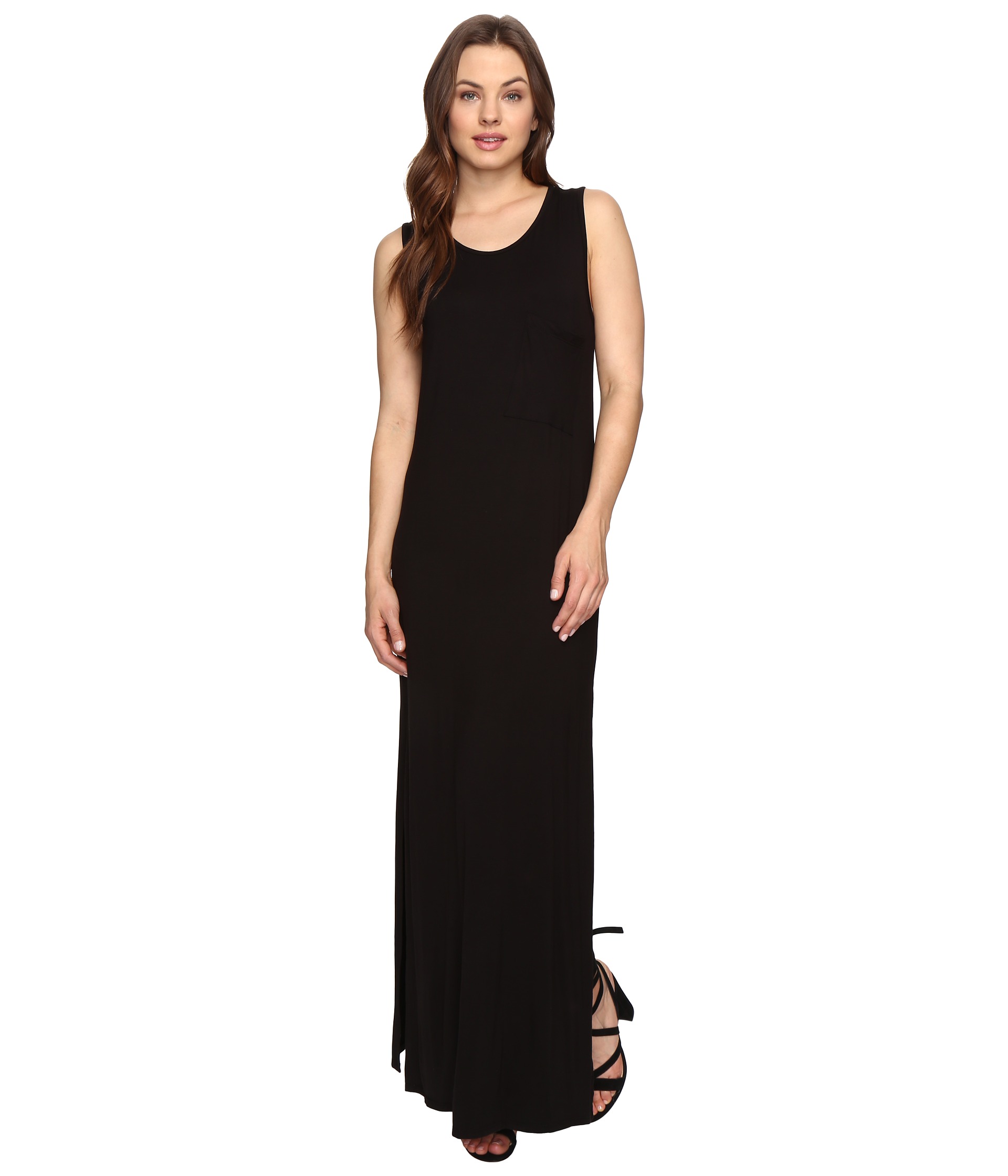 Culture Phit Hattie Sleeveless Maxi Dress with Pocket at Zappos.com