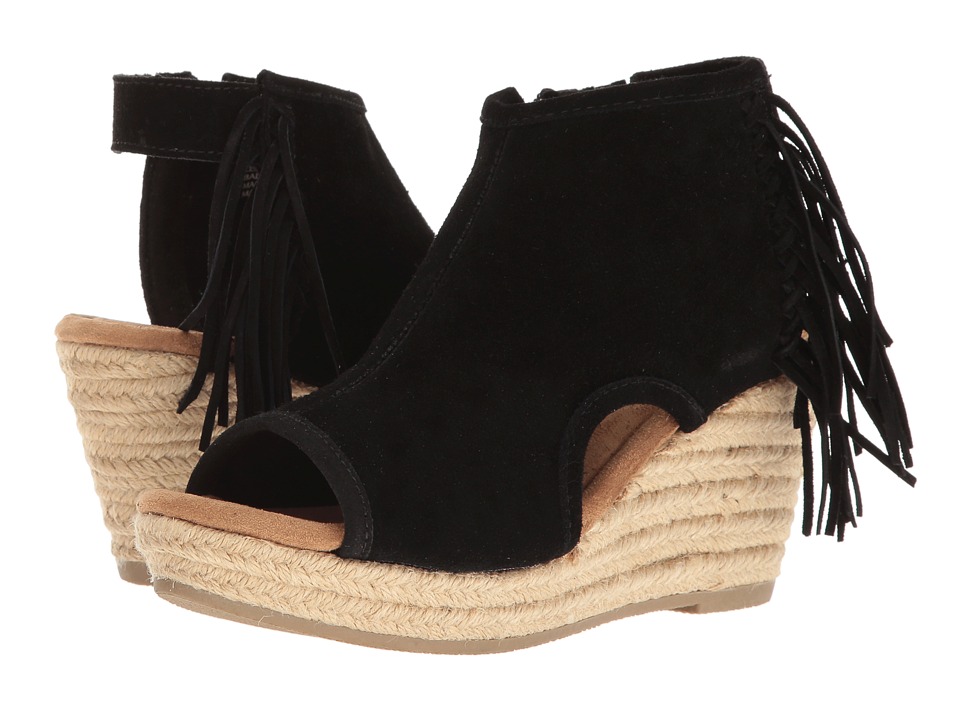 Minnetonka Blaire (Black) Wedges