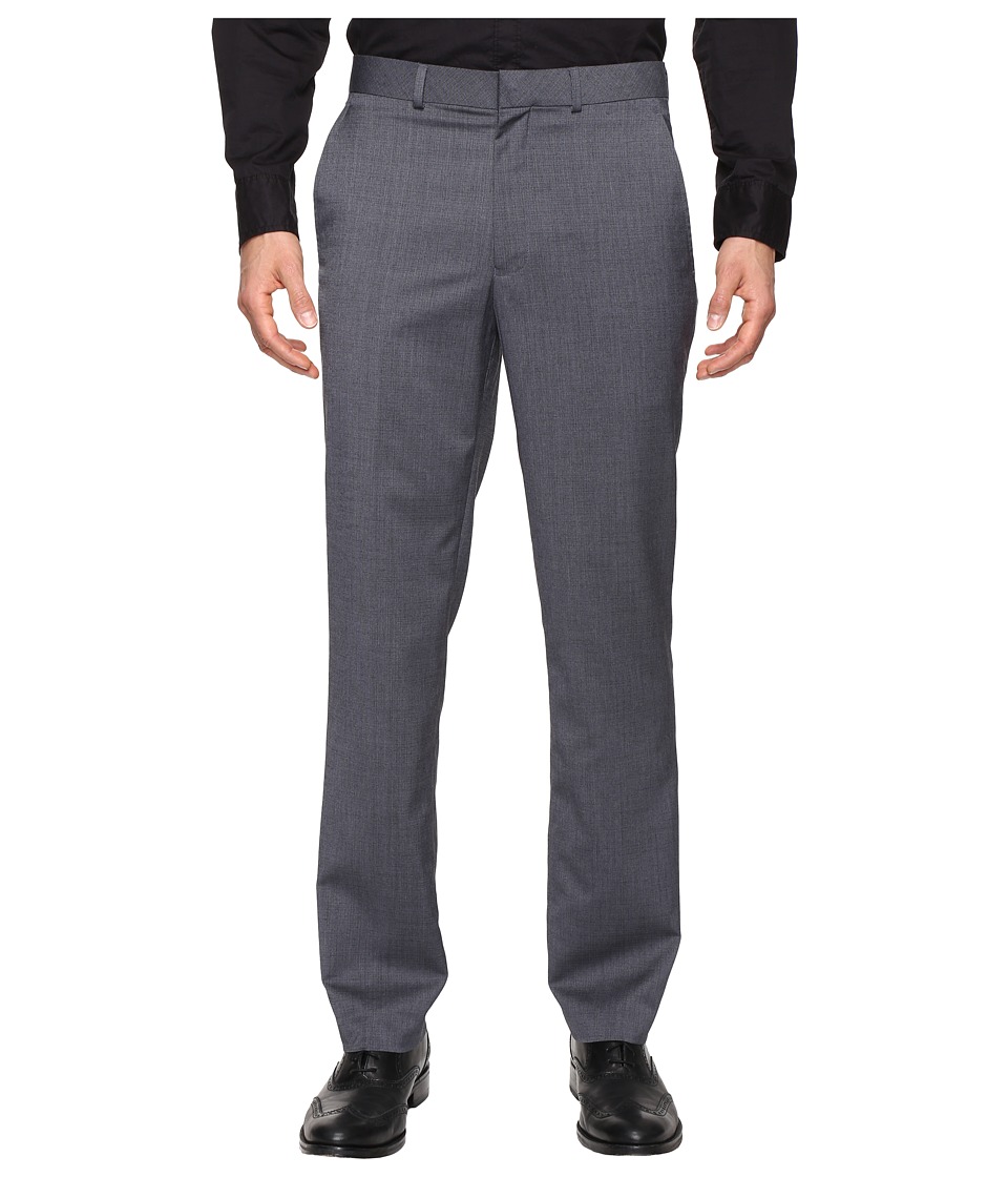 Kenneth Cole Reaction - Techni-Cole Stretch Pants (Medium Grey) Mens Dress Pants