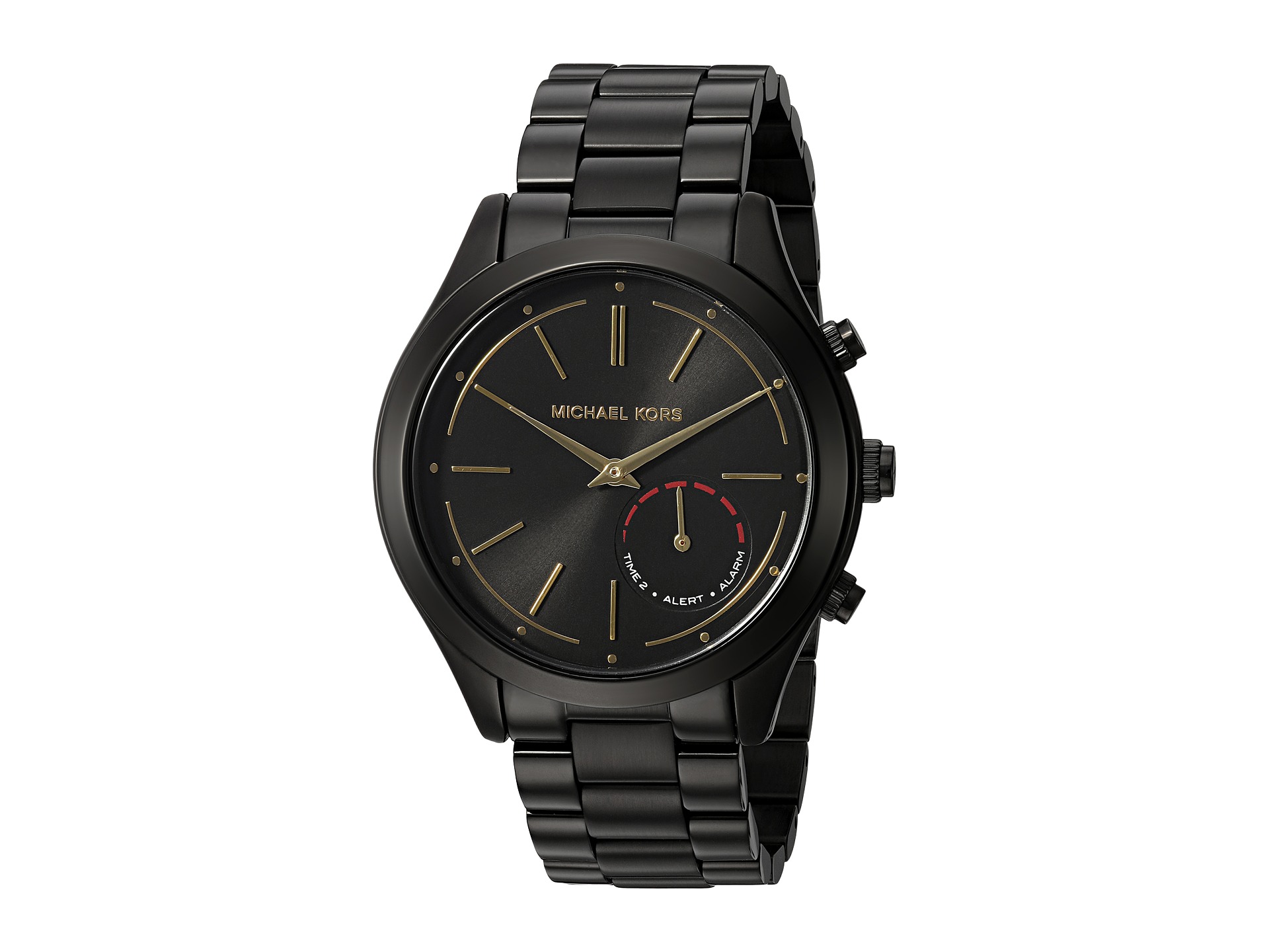 michael kors slim runway ip hybrid smartwatch