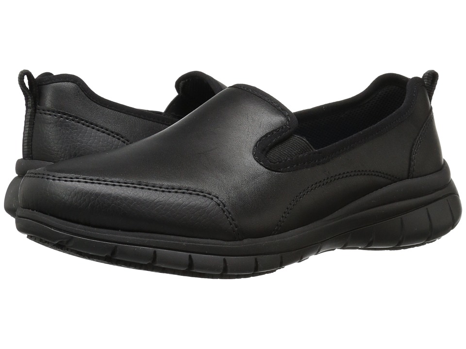 Dr. Scholl's Work Valor (Black Leather) Women's Shoes