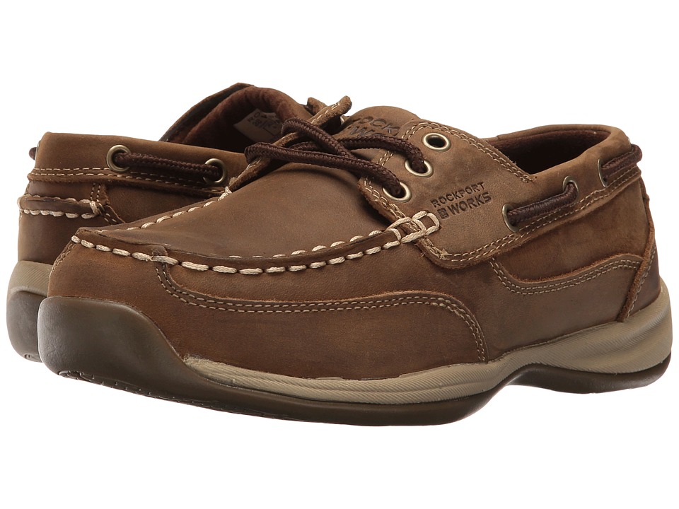 Rockport Works Sailing Club (Brown) Women's Work Boots