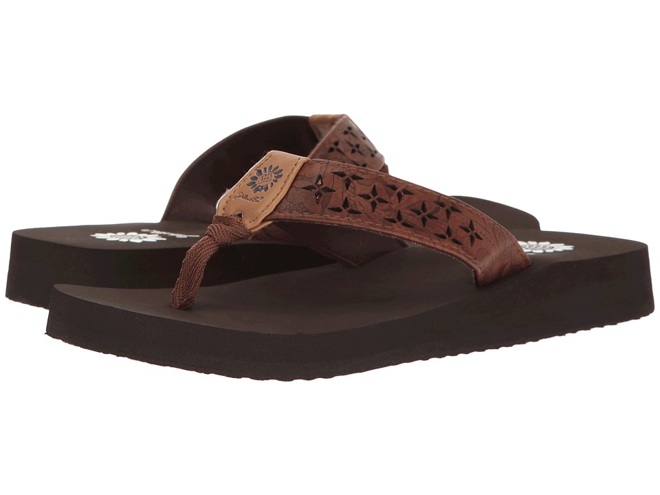 Yellow Box Benji (Dark Brown) Sandals