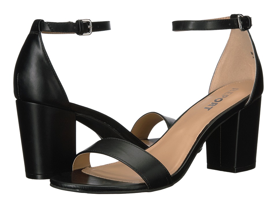 Report Payson (Black Smooth) Sandals
