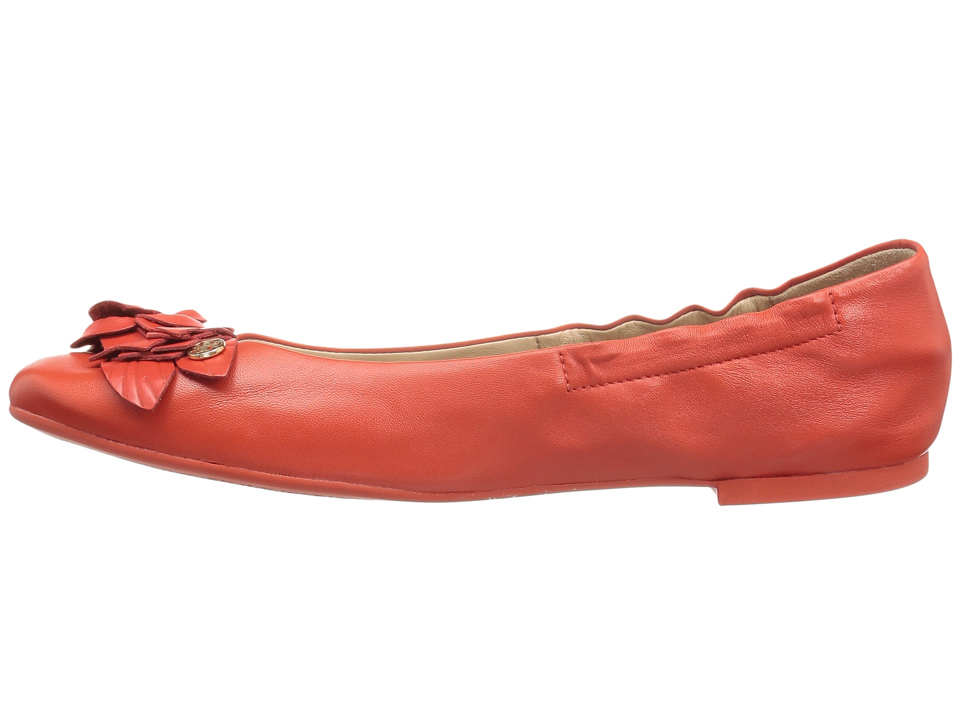 tory burch flower ballet flat