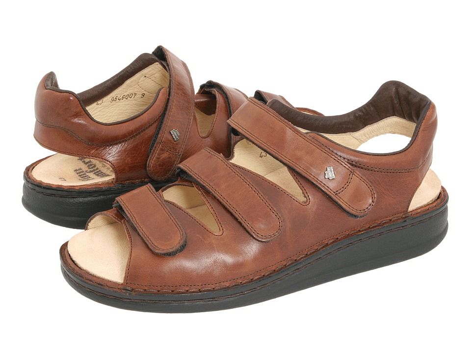 Finn Comfort - Tunis - 81511 (Chestnut Leather) Mens  Shoes