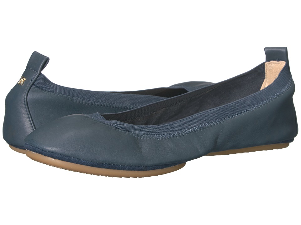 Yosi Samra Samara (Deep Navy Leather) Flats