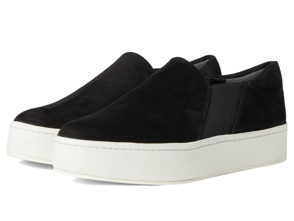 Vince Warren (Black Suede) Women's Shoes