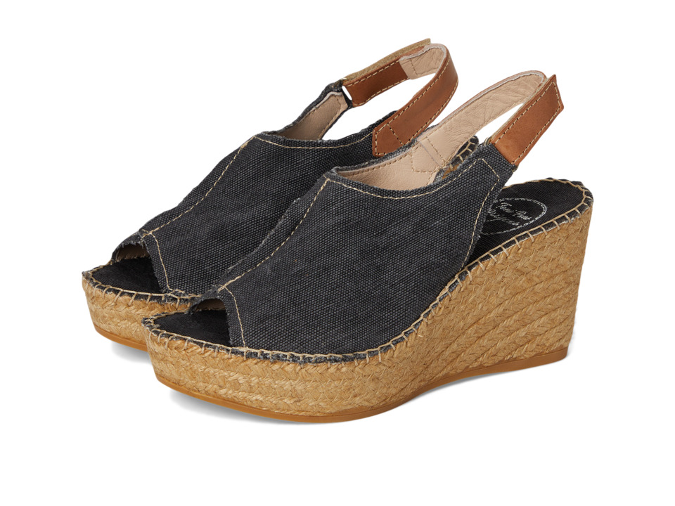 Toni Pons Lugano (Black Vintage) Women's Shoes